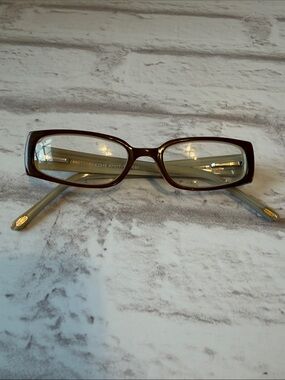 KONISHI KZ849 C51 Brown Eyeglasses Frames 47-17-135 Japan